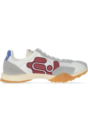 Eytys Eros panelled suede sneakers