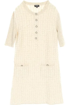 CHANEL 1986-1988 tweed dress