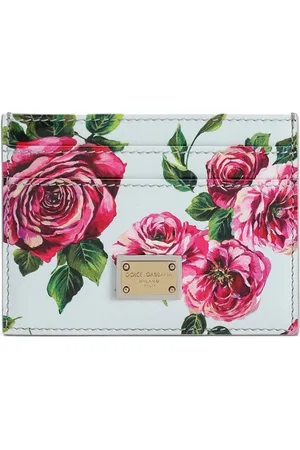 Dolce & Gabbana Floral-print cardholder