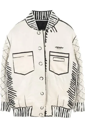 Fendi × Joshua Vides 2010s bomber jacket