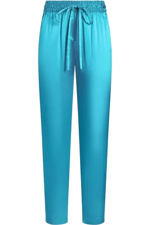 Dolce & Gabbana Drawstring-waist satin trousers