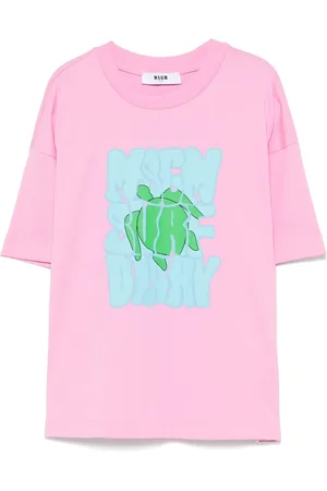 Msgm Logo-print T-shirt