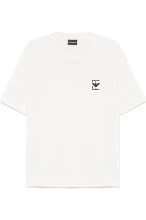 Emporio Armani Eagle-appliqué T-shirt