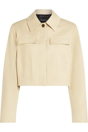 Karl Lagerfeld Cropped blouson jacket