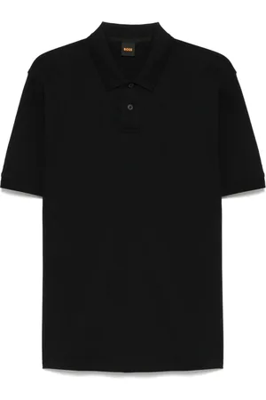 HUGO BOSS Logo-embroidered polo shirt