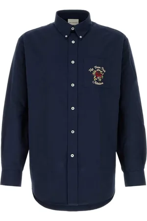 Drôle de Monsieur La Chemise Slogan Fleurs shirt