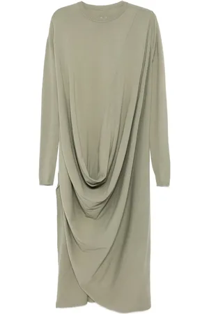 Rick Owens Draped knitted dress