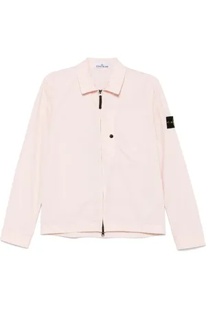 Stone Island Compass-badge shirt jacket