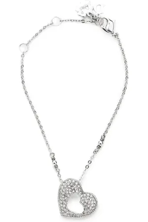 Dior 2010s heart-pendant bracelet