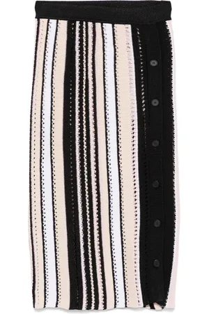 Missoni Striped midi skirt
