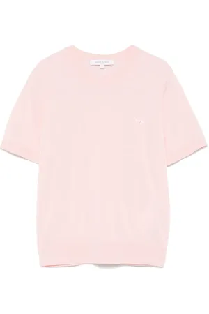 Maison Kitsuné Baby Fox-patch knitted T-shirt