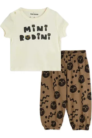 Mini Rodini Cats tracksuit set