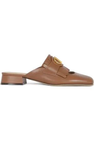 VALENTINO GARAVANI VLogo leather mules