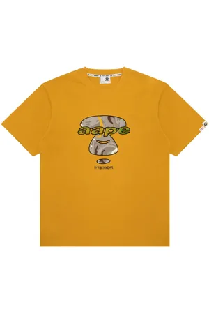 A Bathing Ape Embroidered cotton T-shirt