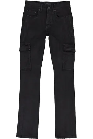 Purple Brand P004 Resin Cargo Flare " " jeans