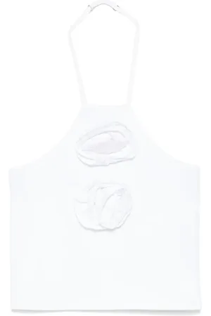Twin-Set Floral-appliqué T-shirt