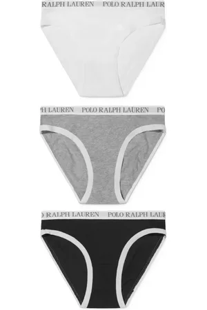 Ralph Lauren Logo-waistband briefs (pack of three)
