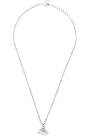 Dior 2000s Dior letter charm necklace