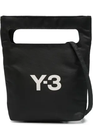 Y-3 Mini logo-print tote bag