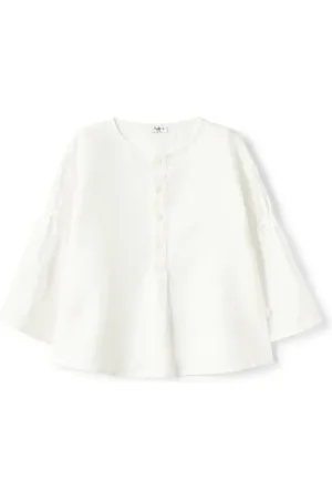 Il gufo Bell-sleeve blouse