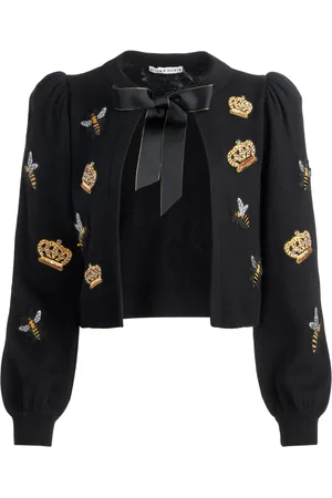 ALICE+OLIVIA Bow-tie cardigan