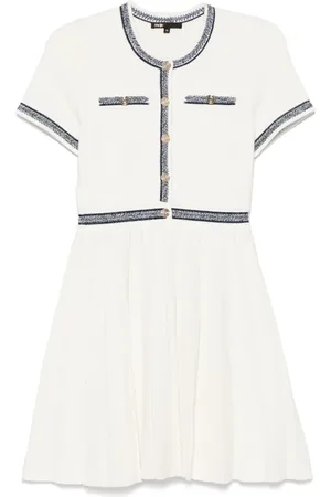 Maje Pleated mini dress