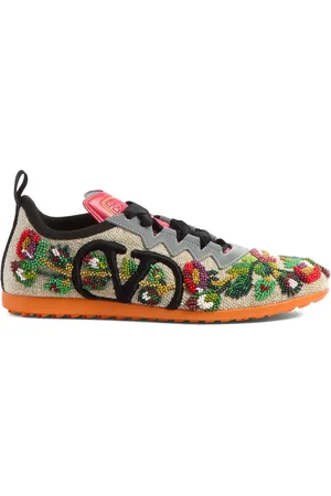 VALENTINO GARAVANI Chromathon embroidered sneakers