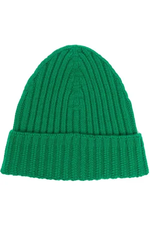 Barrie Ribbed cashmere beanie