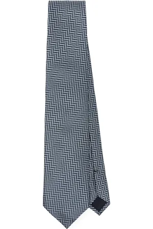 Tom Ford Chevron-pattern tie