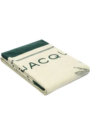 Jacquemus Logo-jacquard beach towel