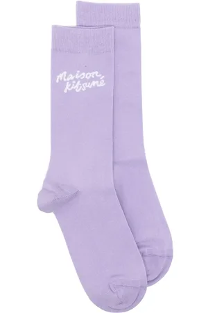 Maison Kitsuné Handwriting socks