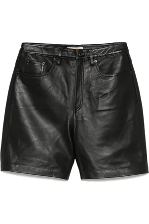 Michael Kors Leather boyfriend shorts