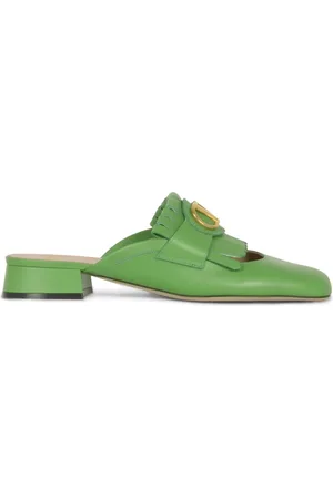 VALENTINO GARAVANI VLogo leather mules