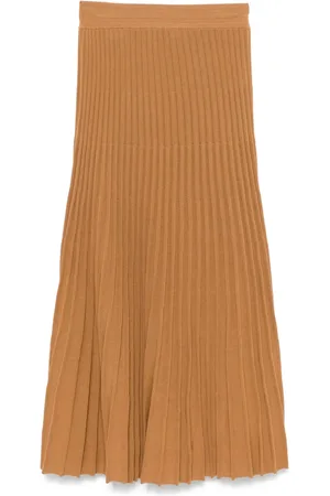 ERIC BOMPARD Pleated midi skirt