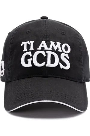 GCDS Logo-embroidered cap