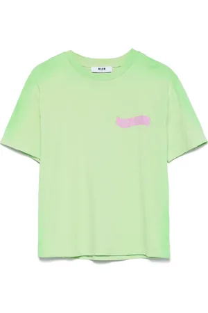 Msgm Logo-print T-shirt