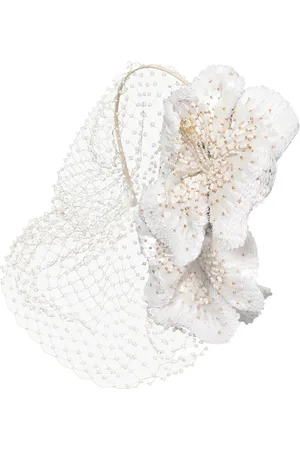Jennifer Behr Crystal Orchid Voilette