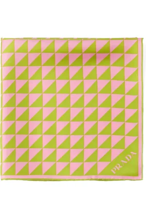 Prada Printed silk scarf