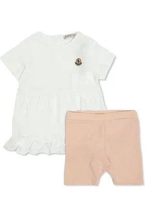 Moncler Logo-appliqué shorts set