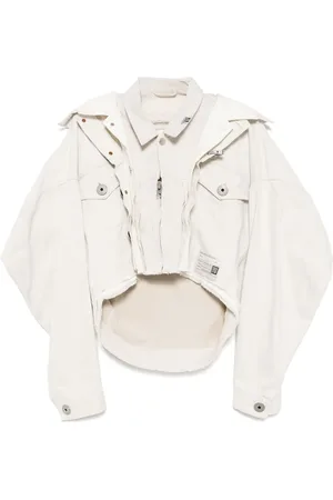 Maison Mihara Yasuhiro Triple layered denim jacket