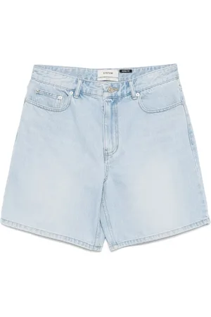 SYSTEM Bermuda denim shorts