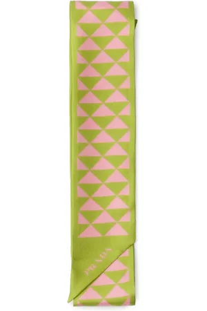 Prada Printed silk scarf