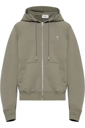 Ami Ami de Coeur-embroidered hoodie