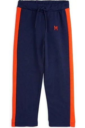 Mini Rodini Logo-embroidered track pants