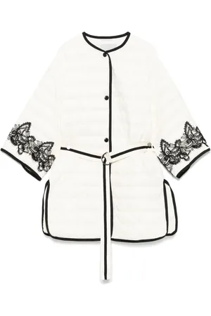 Ermanno Firenze Floral-lace jacket