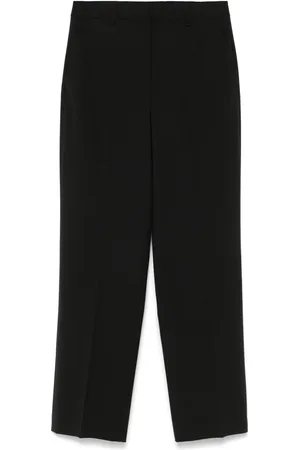 THEORY High-waisted straight-leg trousers