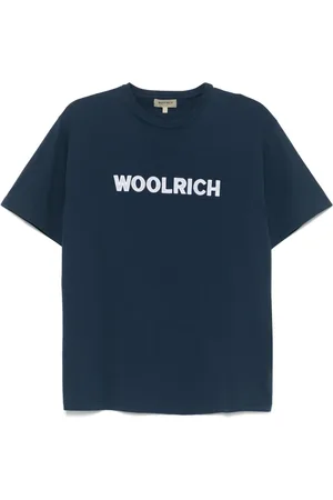 Woolrich Logo-embroidered cotton T-shirt