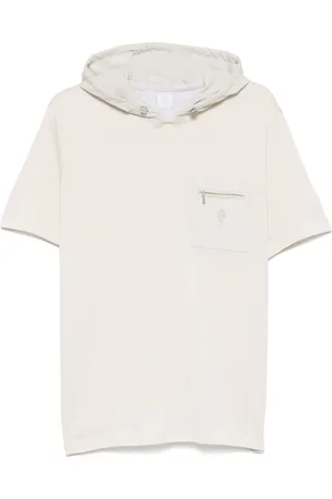 ELEVENTY Logo-embroidered T-shirt