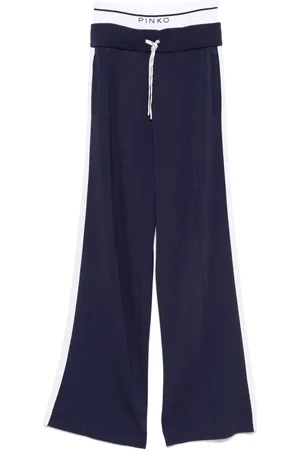 Pinko Logo-waistband track pants