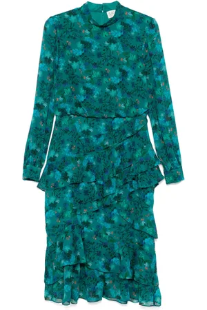 SALONI Isa midi dress